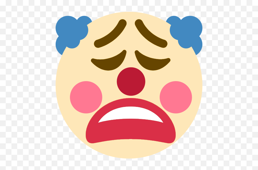 Clownweary - Weary Discord Emote Emoji,Discord Clown Emoji
