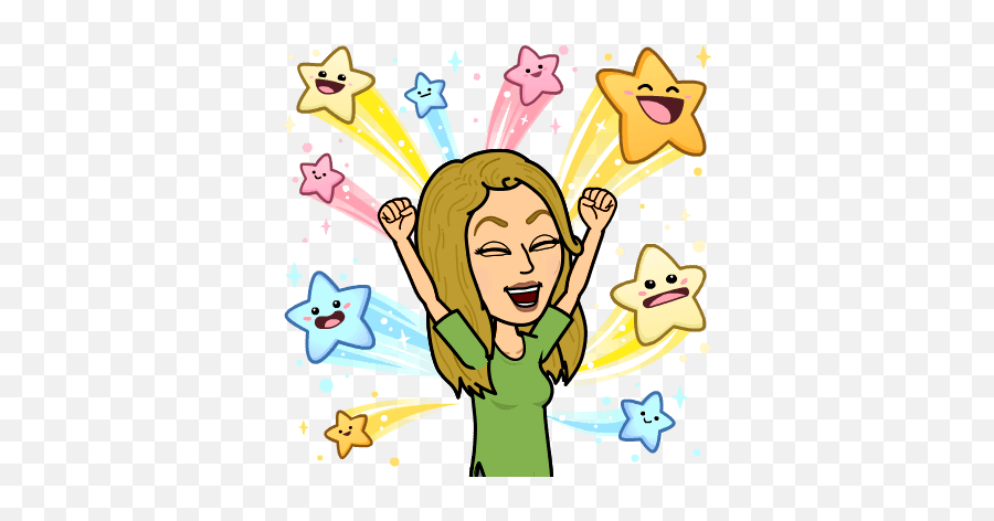 Alice Star Bitmoji - Bitmoji Star Emoji,Bitmoji Emotions