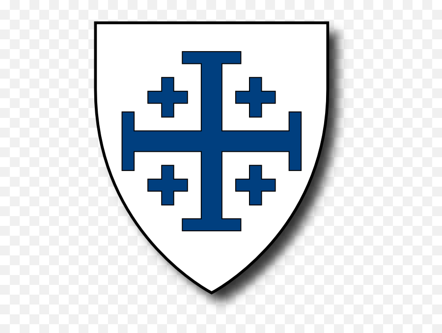 Kingdom Of Jerusalem Cross - Holy Sepulchre Jerusalem Cross Flag Emoji,Crusade Emoji