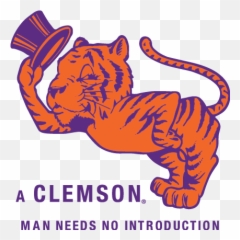 Clemson Tigers Logos - Vintage Clemson Tiger Logo Emoji,Clemson Tiger Emoji