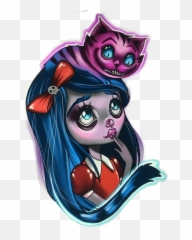 Aliceinwonderland Tattoo Sticker - Dibujos New School Emoji,Rabbit Hole Emoji