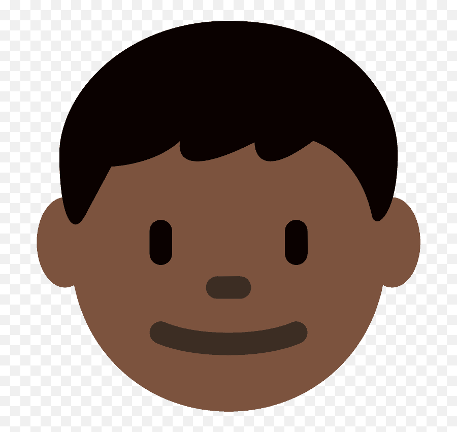 Boy Emoji Clipart - Brown Skin Color Cartoon,Boy Emoji