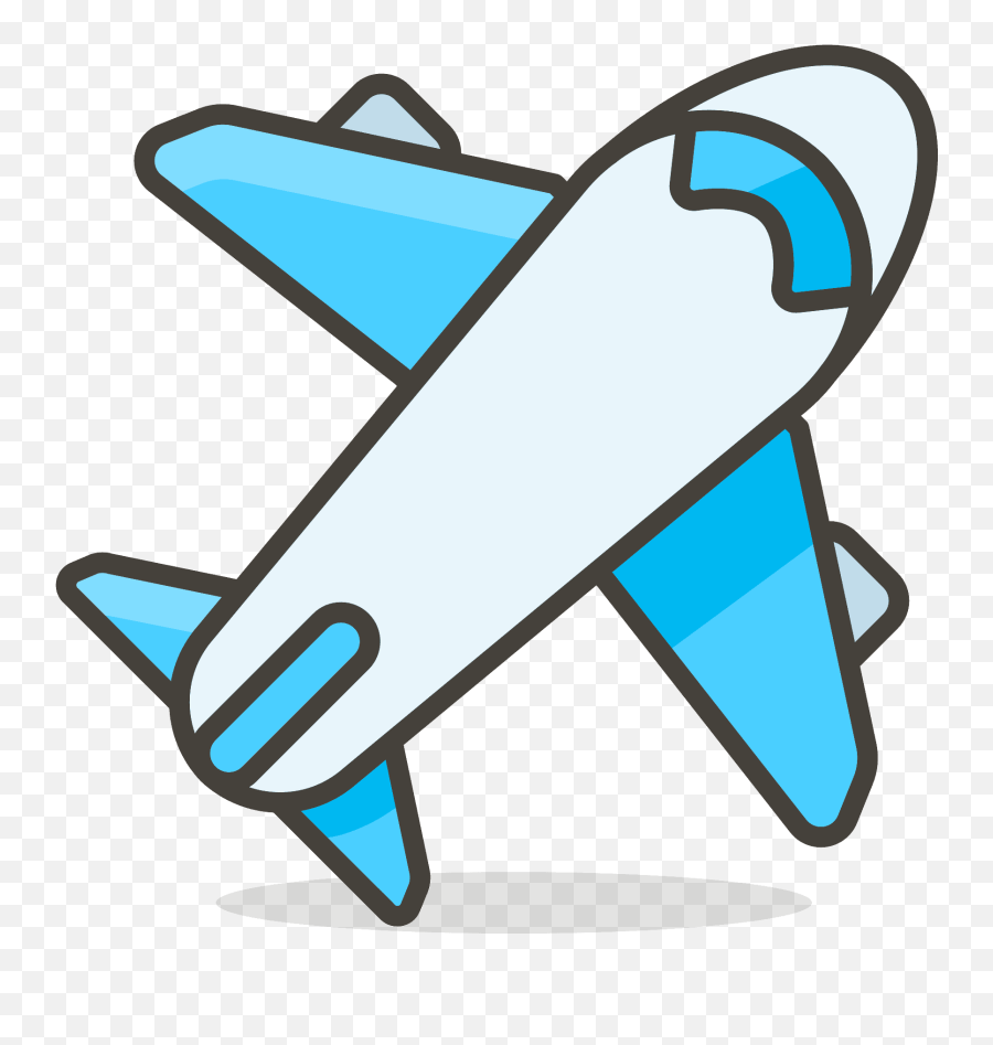 Airplane Emoji Clipart,Flight Emoji