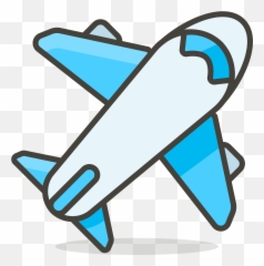 Airplane Emoji Clipart,Flight Emoji