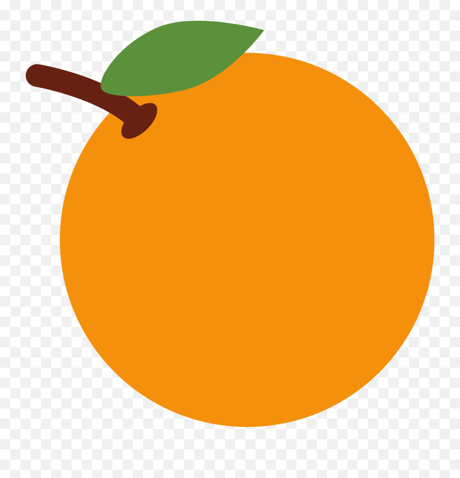 Tangerine Emoji - Discord Tangerine Emoji,Twitter Emoji