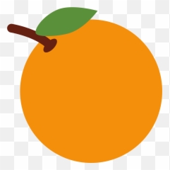 Tangerine Emoji - Discord Tangerine Emoji,Twitter Emoji
