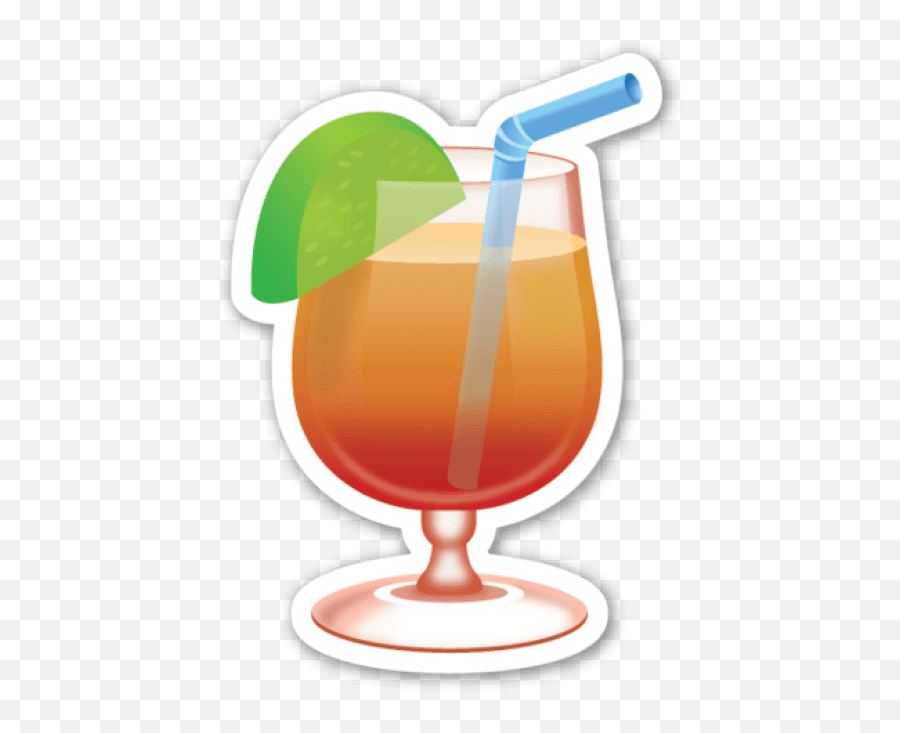 Tropical Drink - Tropical Drink Emoji Png,Punch Emoji