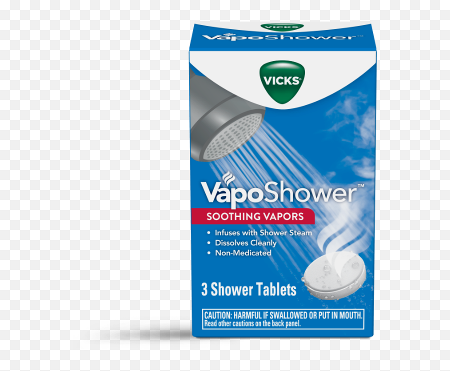 Vicks Vaposhower Aromatherapy Shower Bomb Soothing Vicks Vapor Steam - Vicks Vapor Shower Emoji,Scarf Emoticon Steam