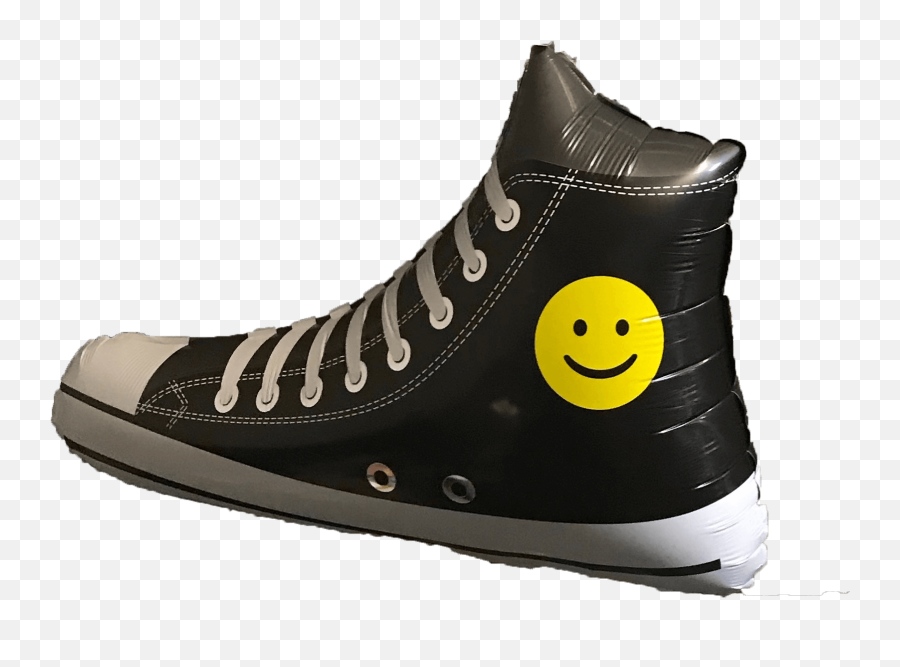 High Top 31 Sneaker Shoe Balloon - Plimsoll Emoji,How To Make A Balloon Emoji On Facebook
