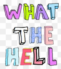 Tumblr Emoji Emoticon Sticker - Dot,What The Hell Emoji