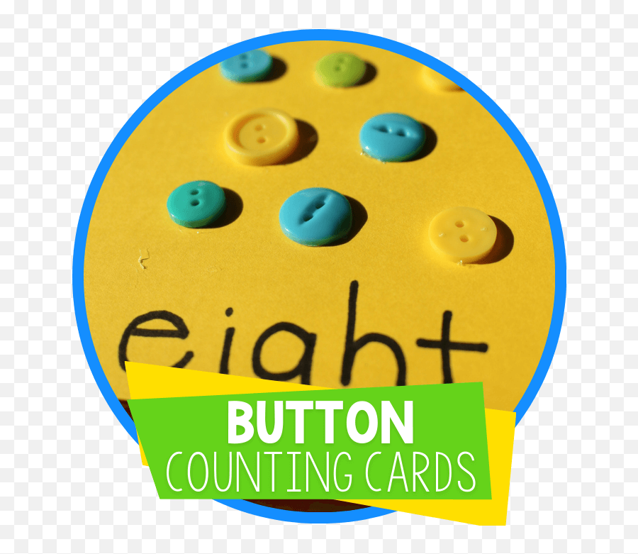 Create Button Counting Cards For Preschoolers - Life Over Cu0027s Dot Emoji,Emotions Printable Cards For Kids