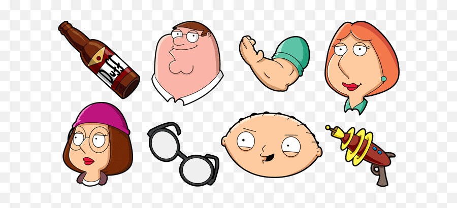 Family Guy Mouse Cursors - Custom Cursor Family Guy Emoji,Dancing Cursor -emoticon -peanut