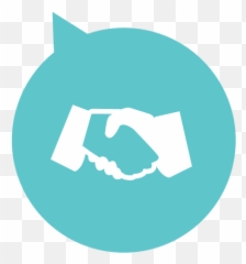 Handshake Circle Flat Icon Emoji,Handshake Emoji Transparent Bakcground