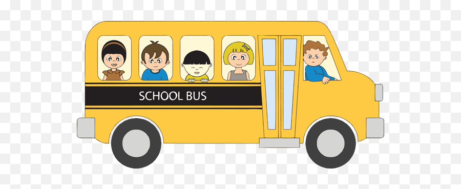 Image Result For School Bus With Children Clip Art School - Clip Art School Bus Emoji,Toddlers Emotions Clipart