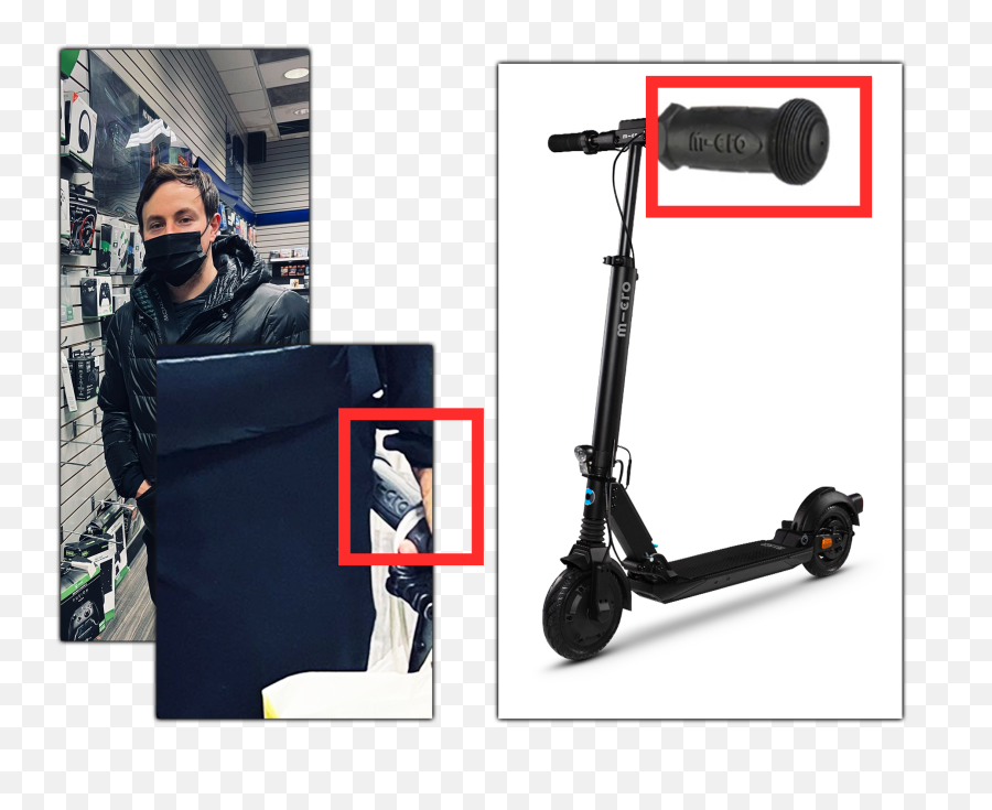 Ryan Cohen Rides Scooter To Arlington Gamestop Gamestop - Vertical Emoji,Discord Mirror And Emoji