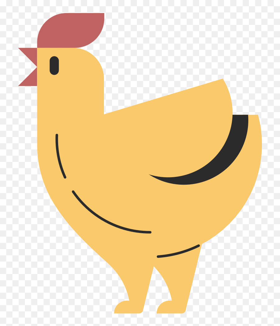Cooked Chicken Clipart Illustrations - Comb Emoji,Rooster + Chicken Leg Emoji