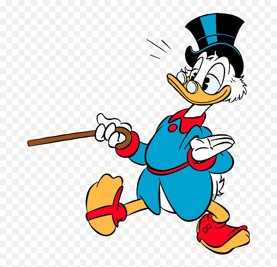 Ducktales Clip Art - Scrooge Mcduck Png Emoji,Is Scrooge Mcduck A Red Emoji