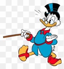 Ducktales Clip Art - Scrooge Mcduck Png Emoji,Is Scrooge Mcduck A Red Emoji