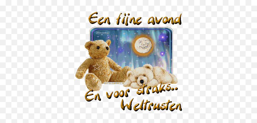 Pin Op Avond - Fijne Avond En Welterusten Gif Emoji,Emoticon Deviantart Gif