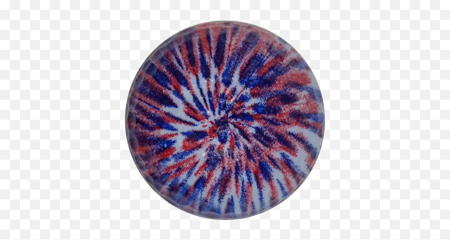 Tie Dye Red White Blue Novelty Golf - Dyed Emoji,Tie-dye Emoji