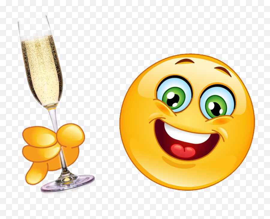 Cheers Online Sales Emoji,Emoticon Champagne Glass