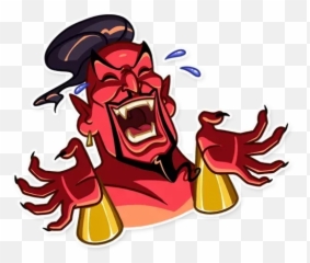 Winnie Whatsapp Stickers - Stickers Cloud Evil Genie Telegram Sticker Emoji,Evil Kakao Emoji