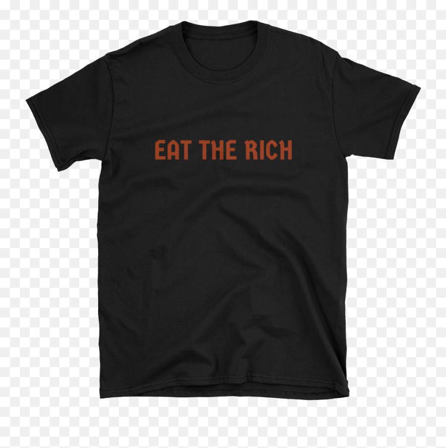 Eat The Rich T - Shirt Short Sleeve Emoji,Lemmy Emoticon