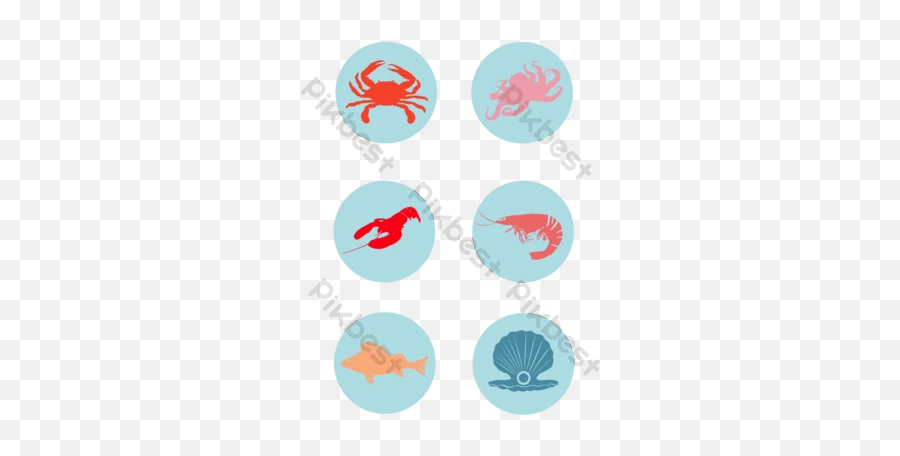 Icon Templates Cdr Free Download - Chesapeake Blue Crab Emoji,Wechat Crab Emoticon