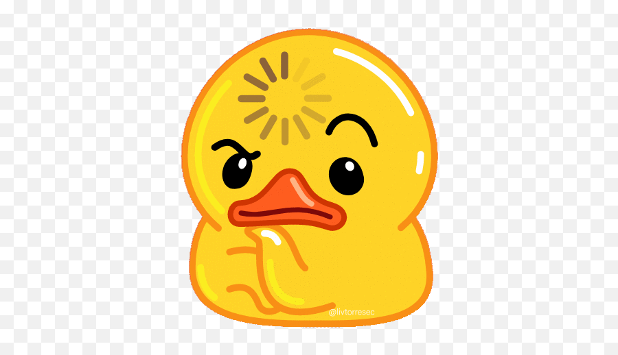 Sticker Maker - Yellow Duck Emoji,Bird Flipper Emoticon Gif