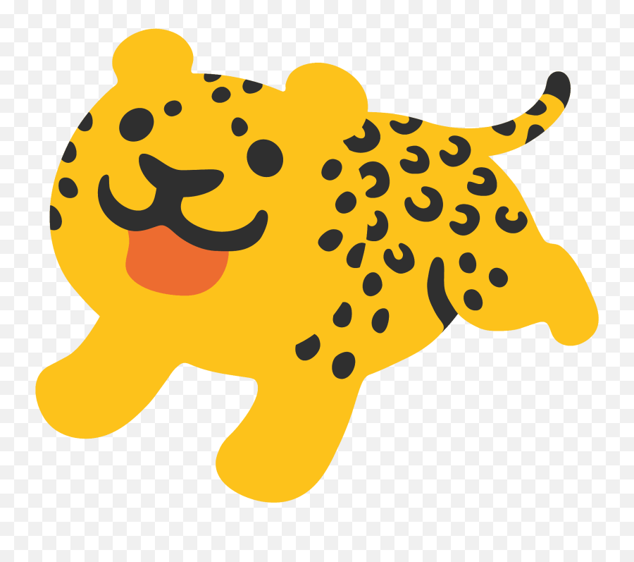 Cheetah Clipart Emoji Cheetah Emoji Transparent Free For - Leopard Emoji,Emoji List