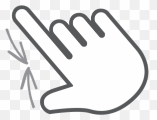 Hand Scroll Left Finger Gesture Swipe Interactive Icon Emoji,Cool Emoji Fingers Pinch