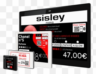 Digital Price Tags For Cosmetics - Sisley Emoji,Emotion Beauty Supply Shopper