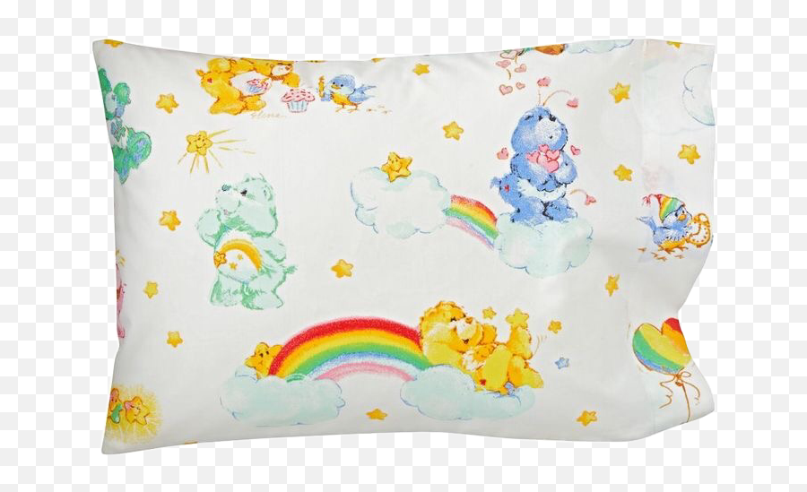 Pillow Kidcore Carebears Carebear - Fictional Character Emoji,Baby Emoji Pillow