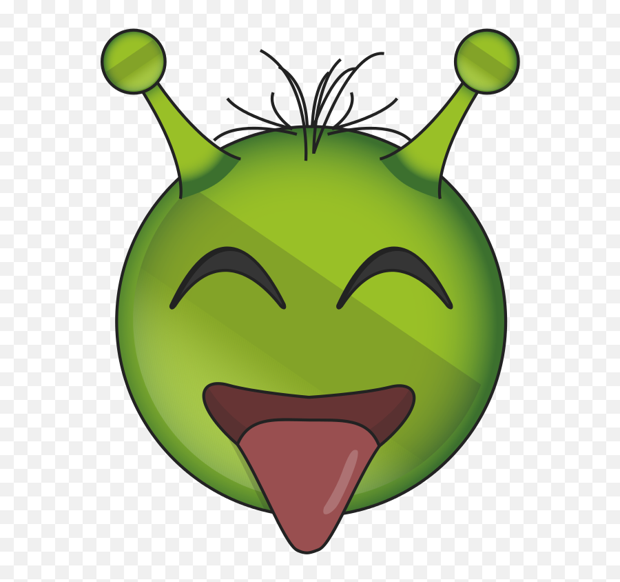 Alien Face Emoji Png Clipart Png Mart - Portable Network Graphics,Emoji Faces Images
