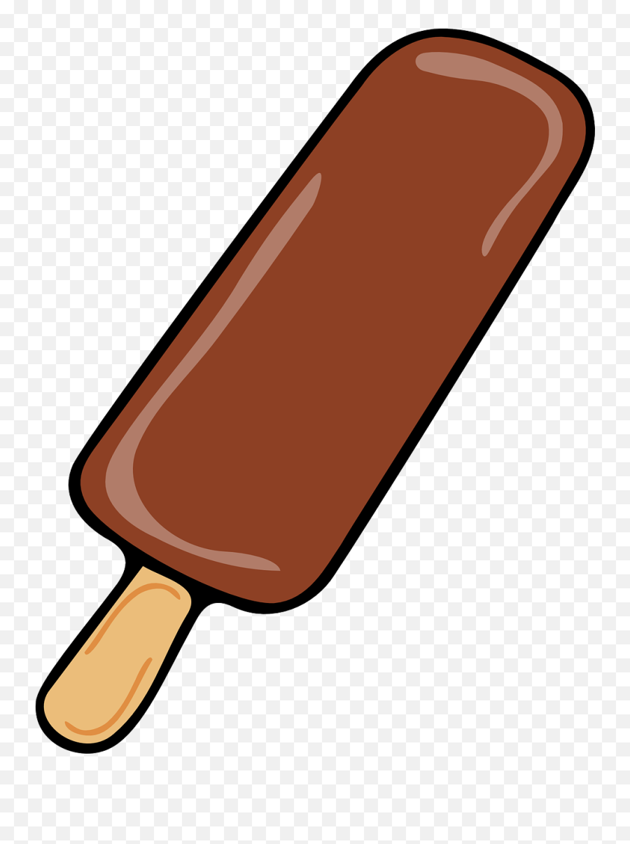 K - Helado De Chocolate Paleta Clipart Full Size Clipart Glace Clipart Emoji,Emoji De Chocolate