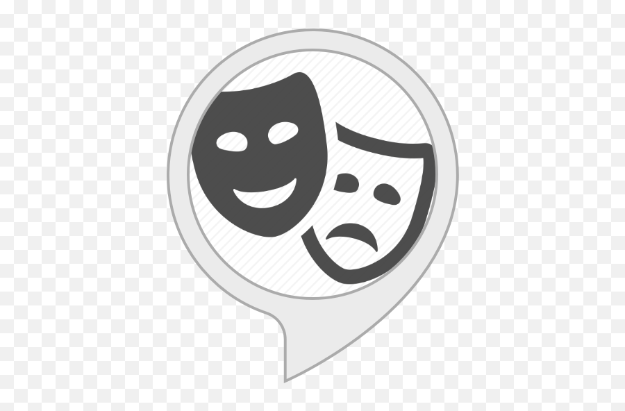 Amazoncom The Comedy Club Alexa Skills - Transparent Comedy Tragedy Masks Emoji,Factory Joe Emoticons