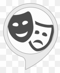 Amazoncom The Comedy Club Alexa Skills - Transparent Comedy Tragedy Masks Emoji,Factory Joe Emoticons