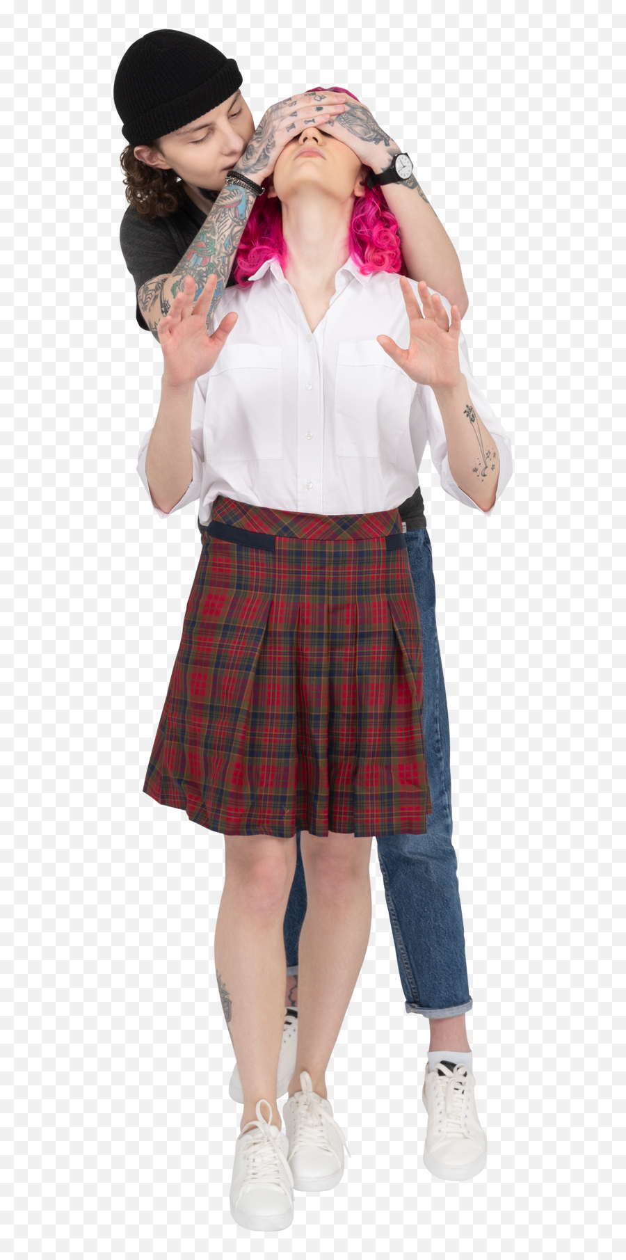 Cute Teenager Laughing Png Photos - Girly Emoji,Kilt Emoji