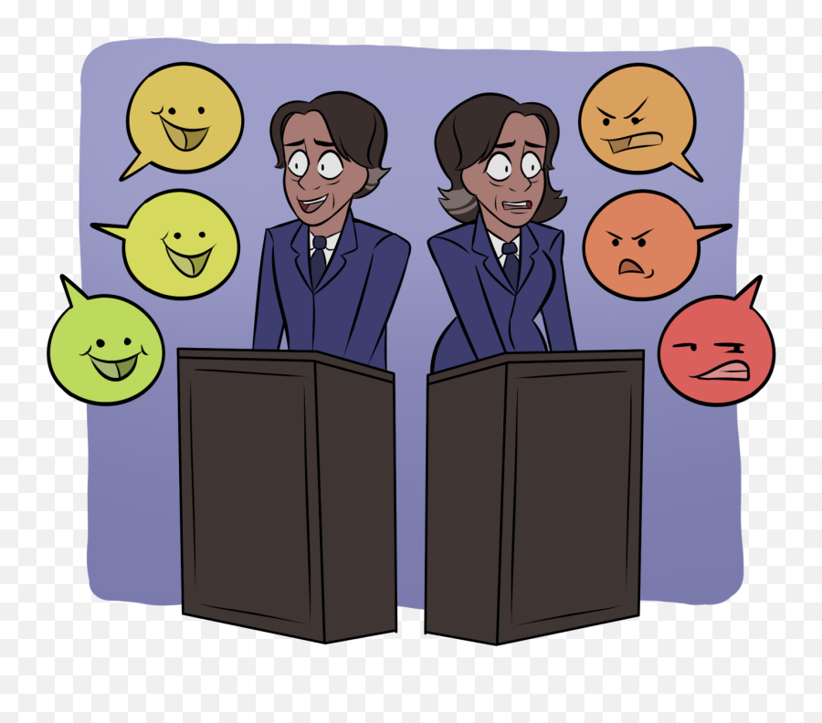 Female Politicians Fight A Double - Podium Emoji,Fight Emoticon
