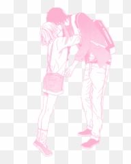 Largest Collection Of Free - Toedit Tumblr Couple Stickers On Anime Transparent Couple Emoji,Emotions Tumblt