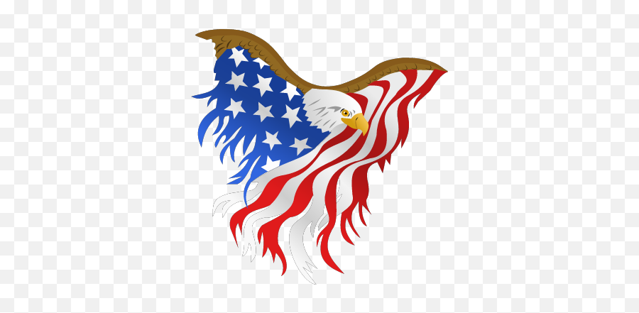 Patriot Eagle - Decals By Boltonnorks Community Gran Automotive Decal Emoji,Flag And Rocket Emoji