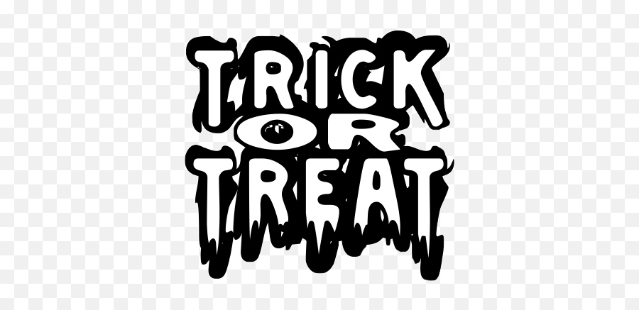 Halloween Trickortreat Boo Scary - Dot Emoji,Halloween Text Emoji Art