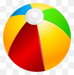 Beach Ball Clip Art Image - Clipartix Beach Ball Clipart Transparent Emoji,Beach Ball Emoji