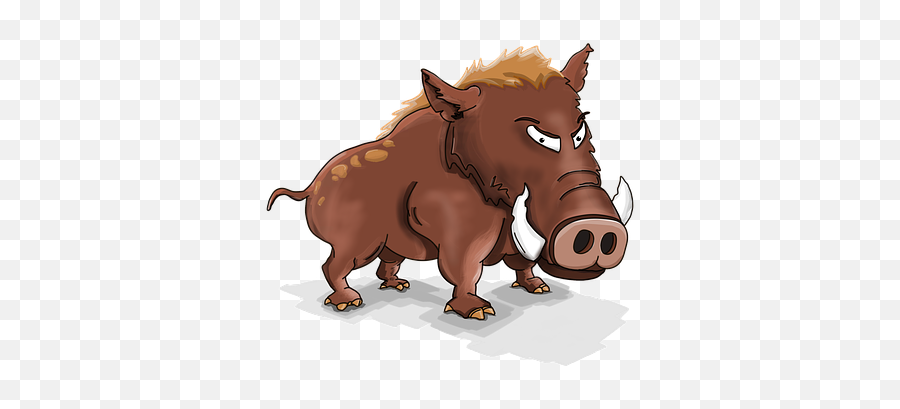 60 Free Boar U0026 Pig Illustrations - Hog Cartoon Png Emoji,Pig Kawaii Emoticon
