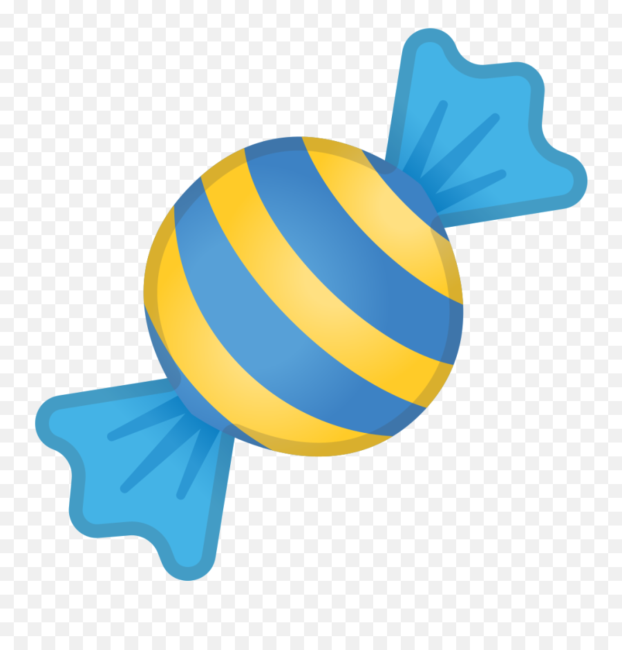 Candy Emoji - Candy Crush Icon Blue,Candycane Emoji