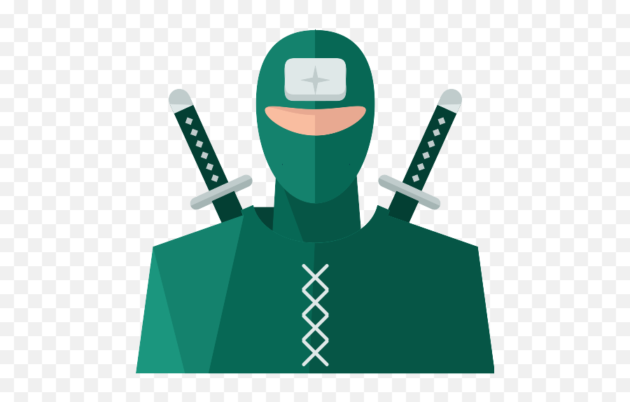 Ninja Fight Attack Mask Vector Svg Icon - Png Repo Free Png Green Ninja Icon Emoji,Ninja Fighting Emoticons