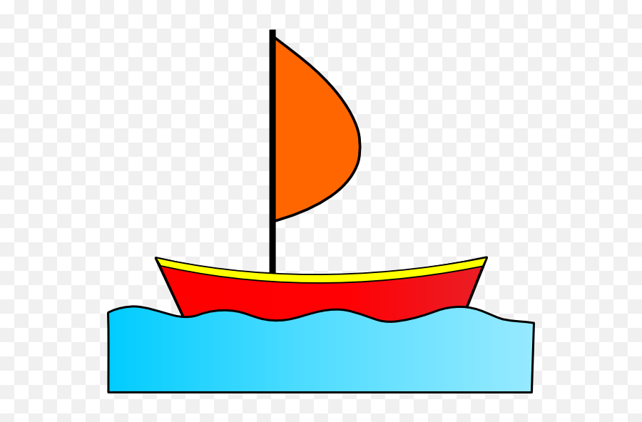 Sailboat Free Clip Art Pictures Of Boats 2 - Clipartix Vertical Emoji,Boat Emoji Png