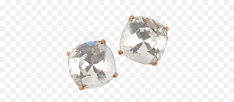 Special Offer U003e Rose Gold Swarovski Crystal Earrings Up To - Solid Emoji,Emoji Earrings