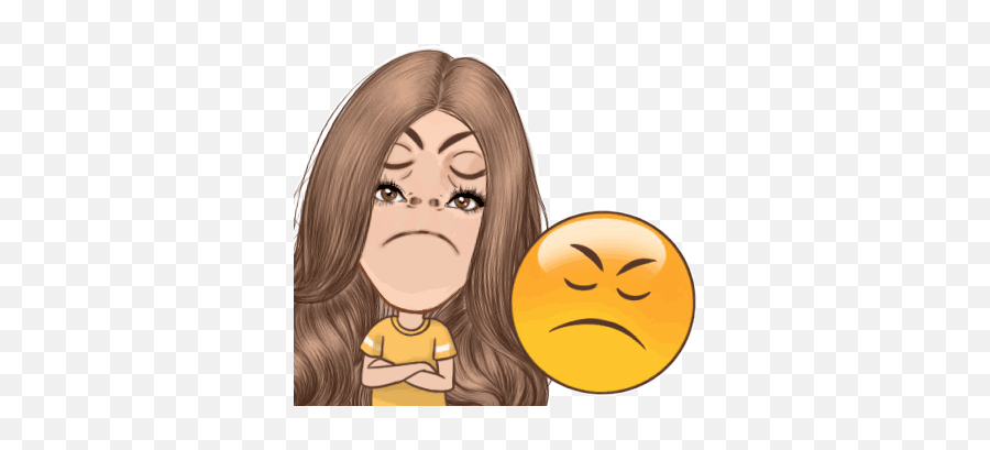 Angry Grumpy Gif - Happy Emoji,Grumpy Emoticon