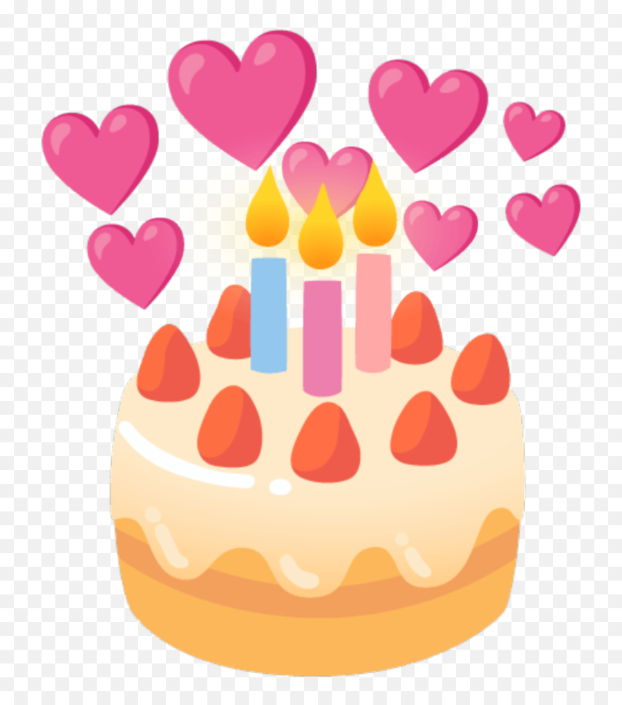 Birthday Emoji,Birthday Cake Emoticon For Facebook Chat